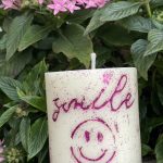 Smile candle