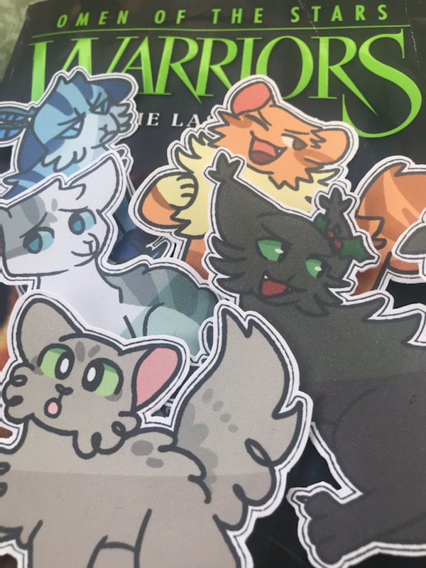 Warrior Cats Sticker set II