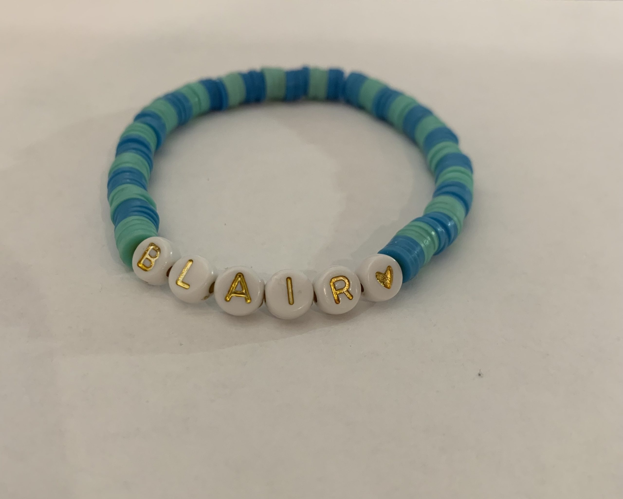 Letter Bead Bracelet 